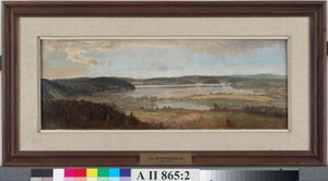 Lake Landscape, Study by Hjalmar Munsterhjelm