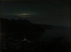 Hammershus in the Moonlight