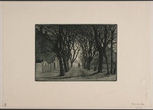 Alley by Holger Valdemar Rasmussen Magaard