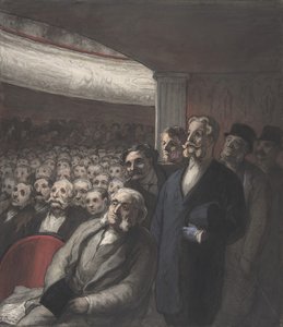 A Theater Audience, 19th century