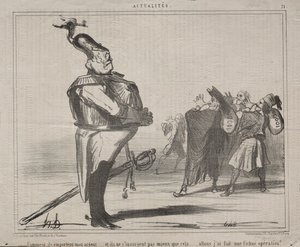 Actualities No. 71: Why are they taking away my money..., 1854