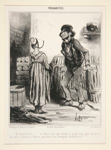 Ah! Fouchtrrrrra! by Honoré Daumier