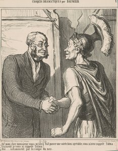 Ah! My dear sir, you have... by Honoré Daumier