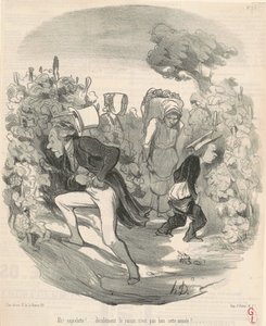 Ah! Saperlotte! ... The Grapes Are Not Good This Year! ... by Honoré Daumier