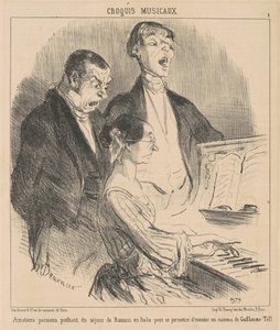Parisian Amateurs Taking Advantage of Rossini