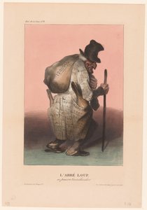 Baron Joseph-Dominique Louis as a Poor Smuggler by Honoré Daumier
