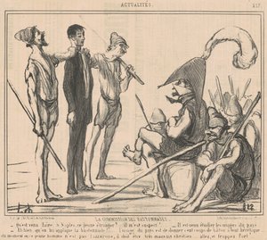 Commission of the Beatings by Honoré Daumier