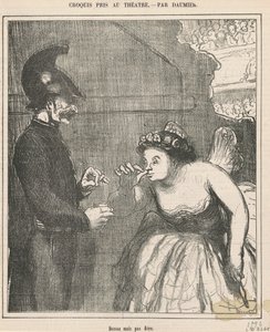 Goddess but Not Proud by Honoré Daumier