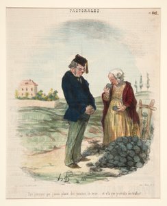 Dire Pourtant que J by Honoré Daumier