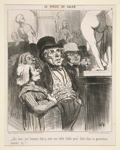 Dis donc, not by Honoré Daumier