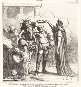 Empedocles Receiving Divine Honors