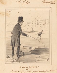 En Voila un de plaisir! by Honoré Daumier