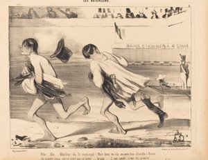 File...Moello! Here Comes the Municipal! by Honoré Daumier