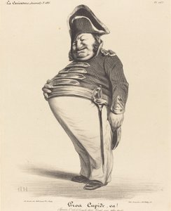 Big Cupid, Go! by Honoré Daumier