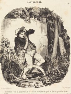 Inconvenient for a Property Owner to Not... by Honoré Daumier