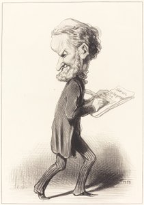 J. Antoine Taschereau by Honoré Daumier