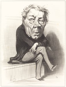 J. Marie Joseph Deville by Honoré Daumier