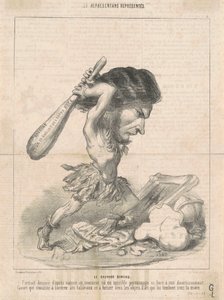 J. Martial Bineau (2nd Plate) by Honoré Daumier