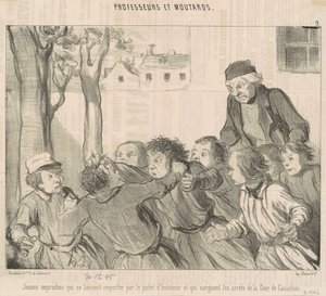 Young imprudent ones who let themselves be carried away ...