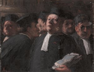 La Salle des Pas-perdus au Palais de Justice