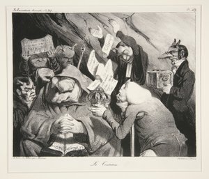 The Temptation, pl. 453 from the journal La Caricature no. 217