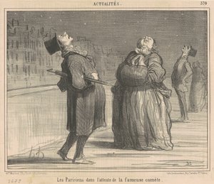 Parisians Awaiting the Comet