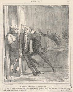 Electoral Reform in England by Honoré Daumier
