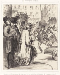 The New Paris by Honoré Daumier