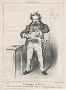 The Hairdresser of the Faubourg by Honoré Daumier