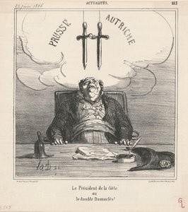 The President of the Diet by Honoré Daumier