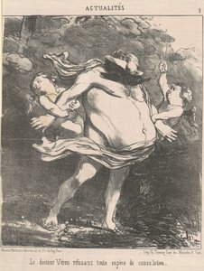 Doctor Véron Refusing... Consolation by Honoré Daumier
