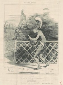 The Thread of Ariadne by Honoré Daumier