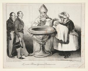 Young Thiers by Honoré Daumier