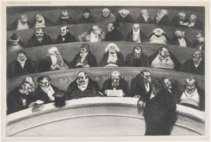 The Legislative Belly by Honoré Daumier