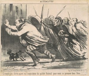 The enemy of dogs having had the imprudence ...
