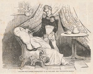 Europe can sleep peacefully ... by Honoré Daumier