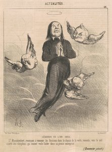 Legend of the Year 1850 by Honoré Daumier