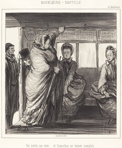 Madeleine-Bastille by Honoré Daumier