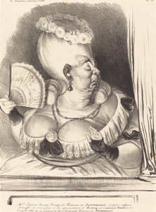 Mlle. Etienne-Goconde-Cunégonde-Bécassine by Honoré Daumier