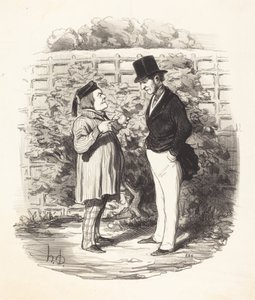Sir, for twenty years I have been pursuing the union of... by Honoré Daumier