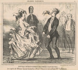 New Evening Entertainment by Honoré Daumier