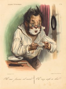 Oh! My Wife is Dead! by Honoré Daumier