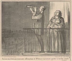 Incredulous Parisians by Honoré Daumier