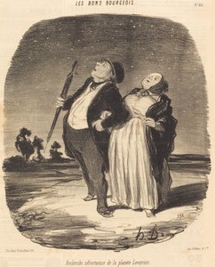 Unsuccessful Search for the Leverrier Planet by Honoré Daumier