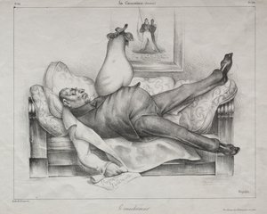 The Nightmare by Honoré Daumier