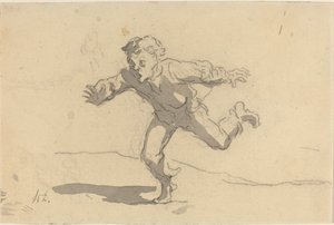 The Young Courier by Honoré Daumier