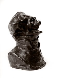 The busts loads of the Celebrites of the Right Middle Caricature by Charles Philipon (Philippon), director of the Caricature and the Charivari. Journalist. The laughter edente. Sculpture by Honore Daumier (1808-1879) 19th century by Honoré Daumier