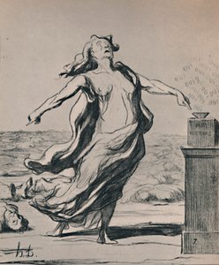 This Has Killed That, 1871, 1946 by Honoré Daumier