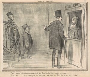 Well... you told me... by Honoré Daumier