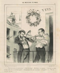 Ton, ton ... ton taine ... by Honoré Daumier